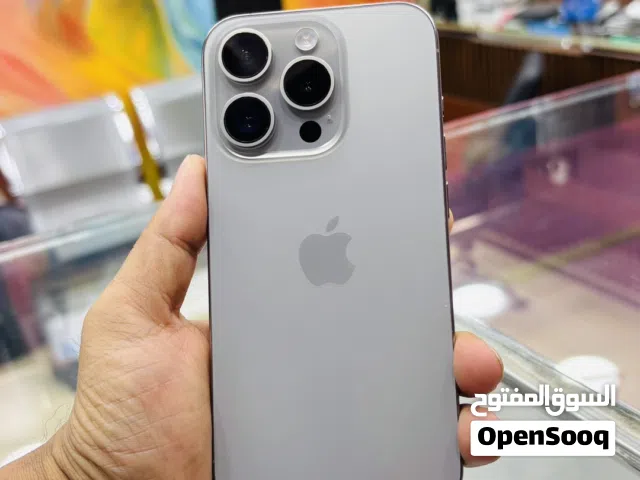 iPhone 15 Pro, 128gb Natural Titanium Arabic