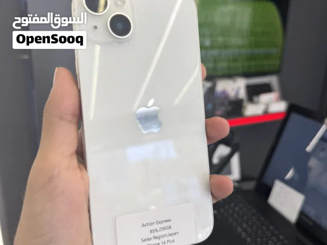 iPhone 14 Plus 256gb used////مستخدم بحالة الجديد ولا ربع خدش كفالة خطيه إرجاع