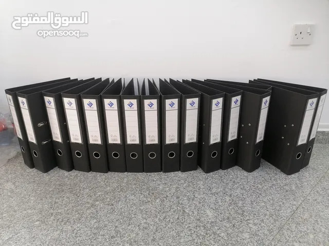 ملفات أوراق جديده لم تستعمل مع طابعه حاله الجديد