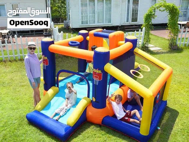العاب نفخ خارجيه للأطفال عدة أشكال ومقاسات