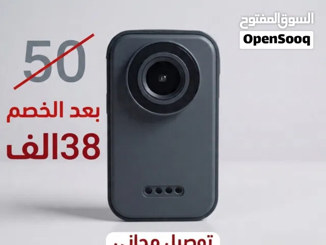 كاميرا الأكشن والمغامرات الاحترافية ميني بدقة 2K - حل نهائي لتصوير الطريق وتوثيق السفرات