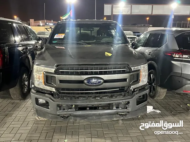 Ford F150 2018 v6 توين توربو اقوى مكينه وارد تباع على حالتها شغالة وتمشي السيارة فورويل