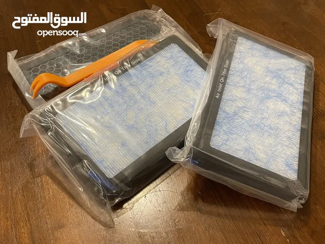 Tesla model 3/Y ac filter set (Activated carbon) فلاتر مكيف تسلا مودل 3/y مع حبيبات الكاربون