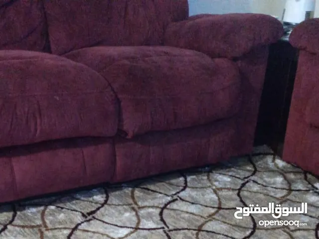طقم كنب امريكي ريكلاينر للبيع
