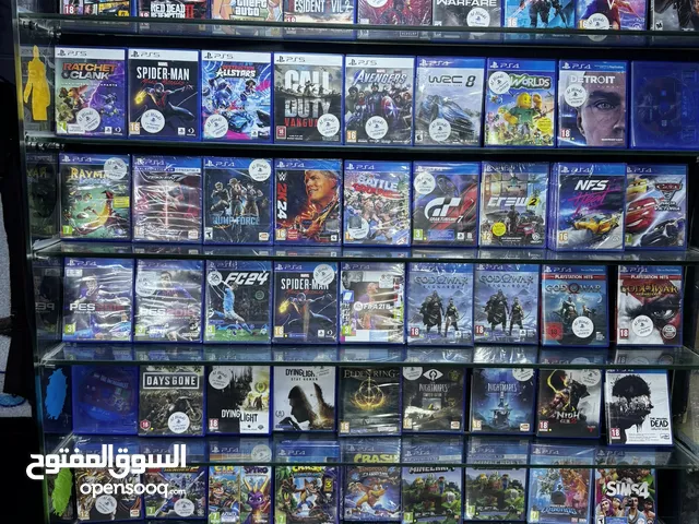 سيديات مستعمل بلايستيشن فور السعر يبدأ من 8