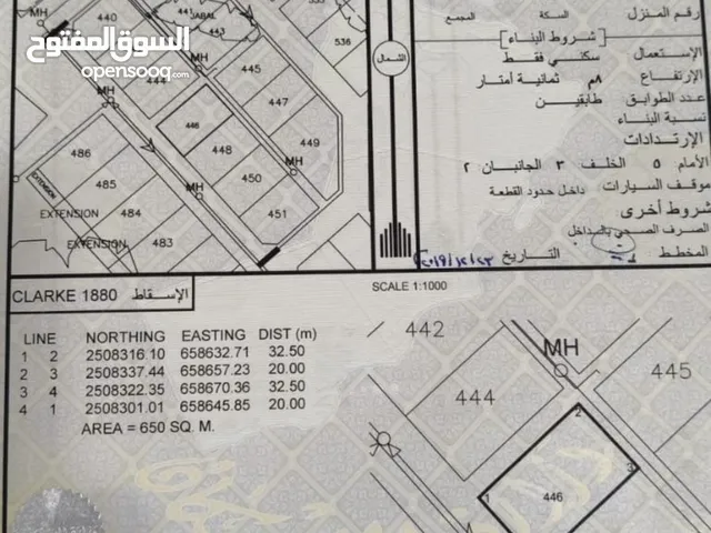 للبيع ارض بولاية إبراء سيح العافيه