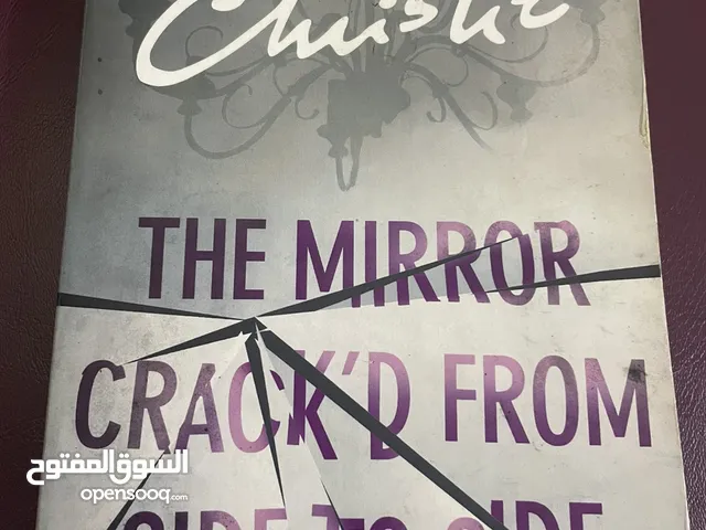 The mirror cracked from side to side(250L.E) used book كتاب مستعمل