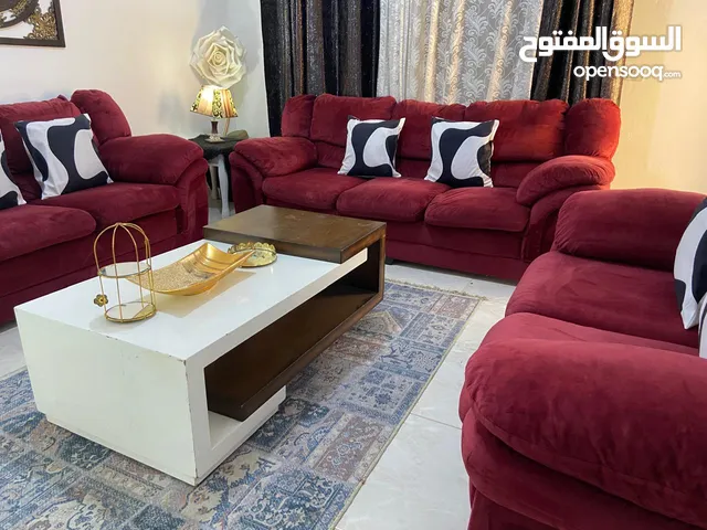 طقم كنب خمري