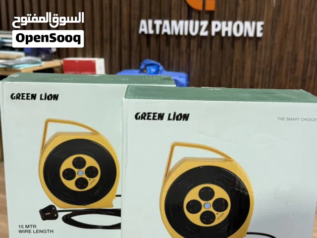 محول كهربائي ذكي من جرين ليون طول السلك 15 متر بقدرة 2200 واط  جديد ضمان سنة