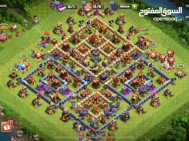 TH16 Clash of Clans Maxed Account All Skins + Max Equipment