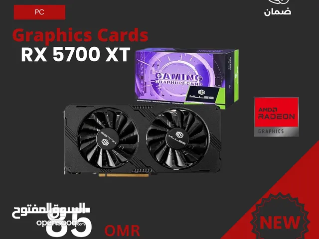 كرت شاشة RX 5700XT , جديد , وكروت اخرى