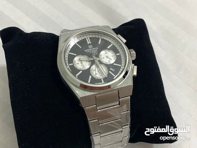 Stylish NAVIFORCE Chronograph - Premium Steel Watch Sleek & Durable