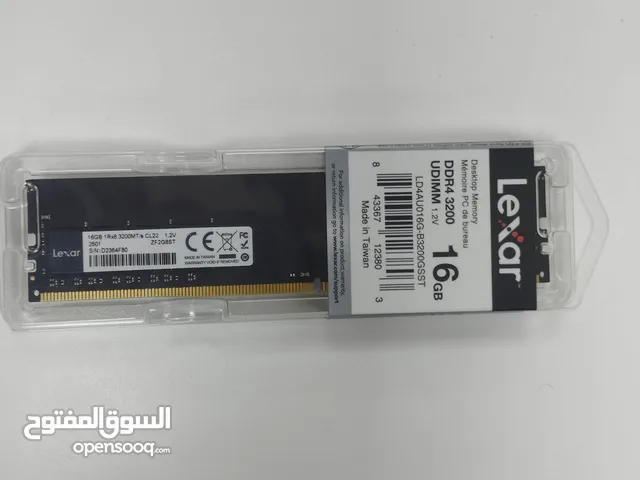 رامات كمبيوتر جديده 16 جيجا ......new Ram pc4 16 G
