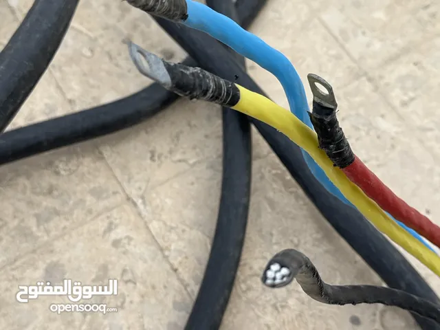 كيبل كهرباء 50 متر ، 3 فاز مع لوحة قواطع وصندوق
