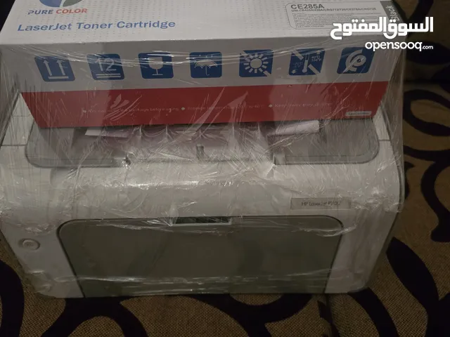 طابعة hp 1102 ليزرية مستعملة استعمال نظيف