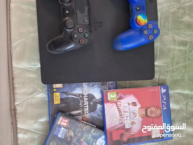 ps4 slim for sale used but excellent condition mimum 10yrs life hehe