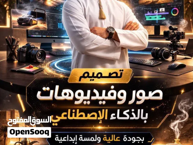 انتاج صور ومقاطع تعليمية احترافية بالذكاء الاصطناعي