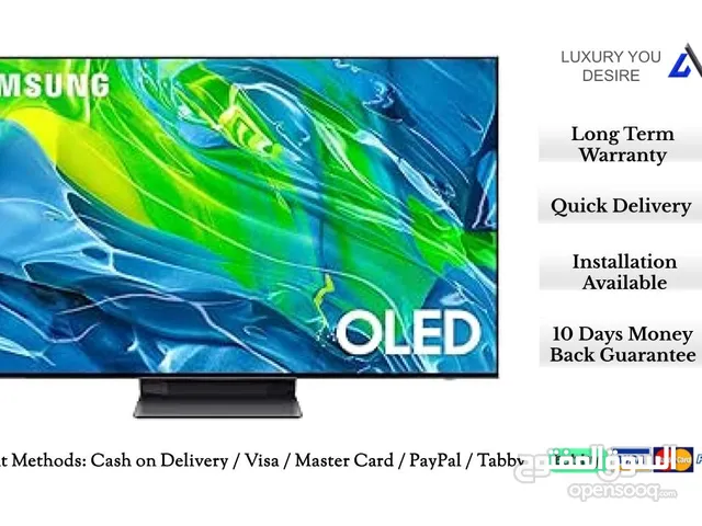 SAMSUNG 65-Inch Class OLED 4K Quantum HDR Smart TV - S95B - New - With Warranty
