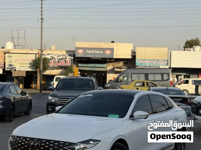 هونداي ازيرا جرانديور 2020 متوفر لون ابيض لؤلؤي ولون اسود ميتالك فل كامل فحص كامل للبيع (حره جديد)