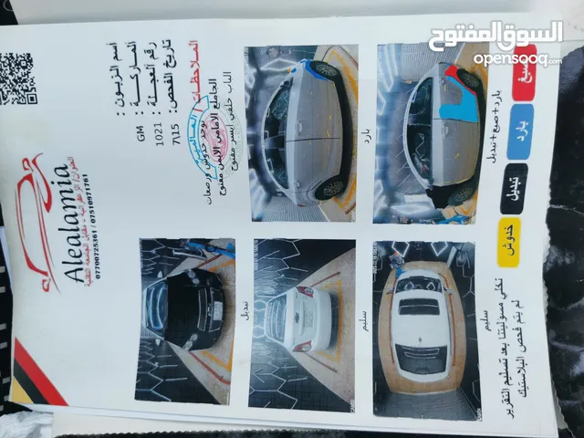 شوفرليت سونك 2012 خليجي محرك 1600 رقم بغداد مميز