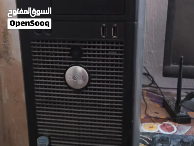 جهاز كمبيوتر كامل مستعمل للبيع في الزرقاء الرصيفه مساحه 320 ورام 3 عليه العاب