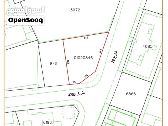 Residential Land for Sale in Muharraq Arad
