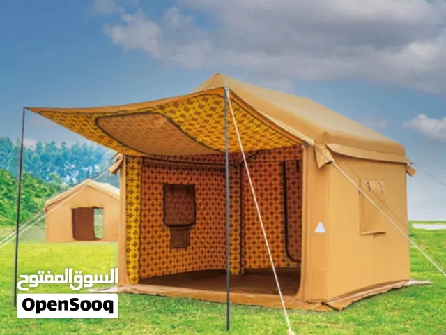 خيمة هواء 3X3 عمدان كبيره مستعمله من الحر للرحلات
