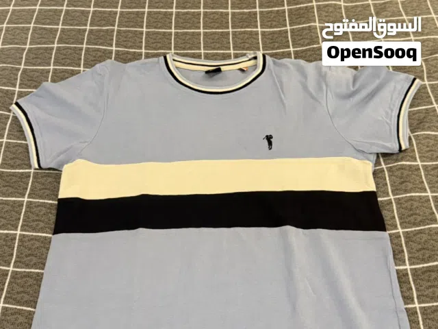 تيشيرت سماوي مستعمل مقاس M
