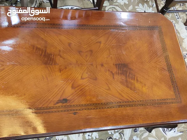 طاولات مستعملة خشب زان قشرة بلوط