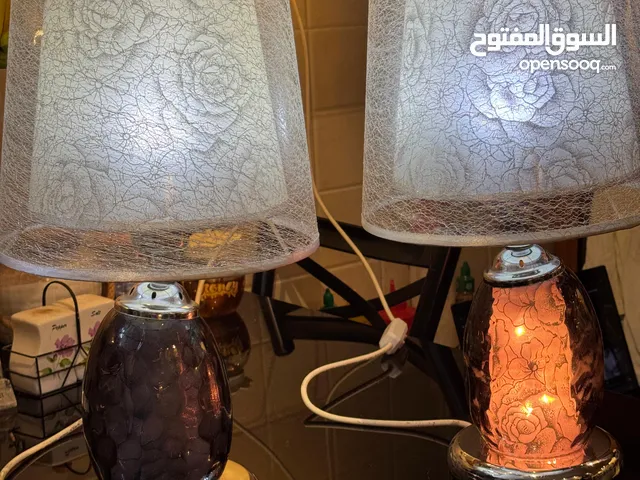 تيبل لامب Table Lamp u عدد2 اضاءه مزدوجه