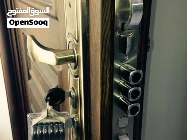 صيانة ابواب الأمان وجميع انواع القطع والزرافيل ..أبواب امان وأبواب داخلية
