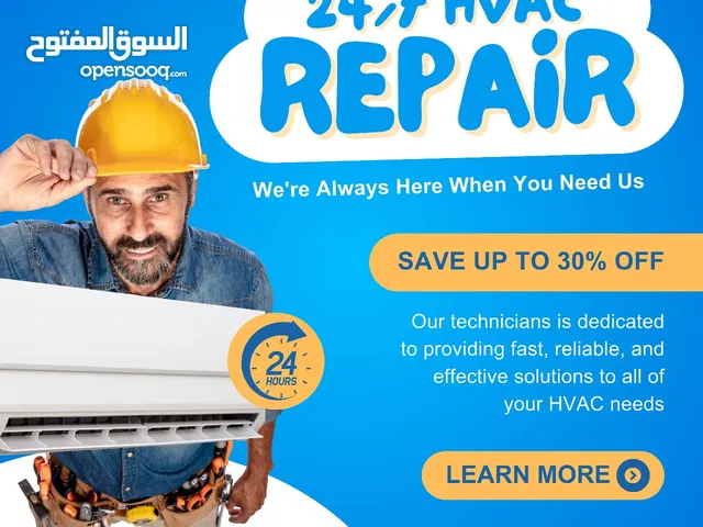 Air-condition maintenance split AC window AC refrigerator washing machine stove sanitray work