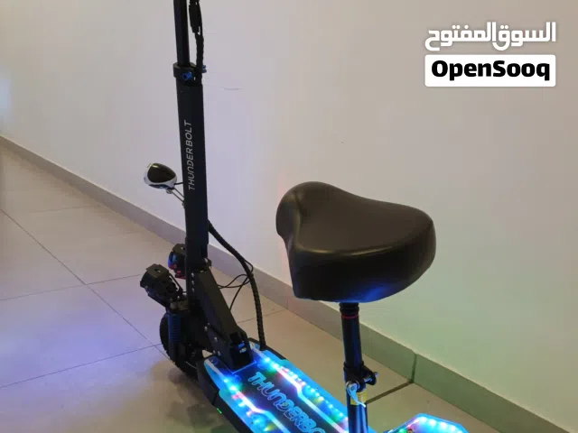 new electric scooter with LED lights
