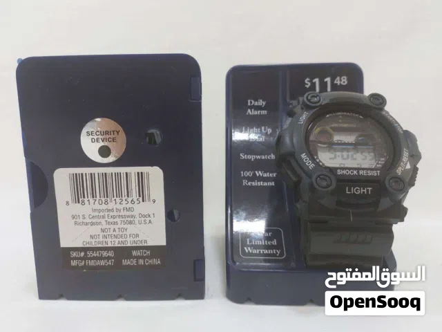 للبيع ساعة من امازون اصلية مفتوحة فقط فحص ممستخدمة