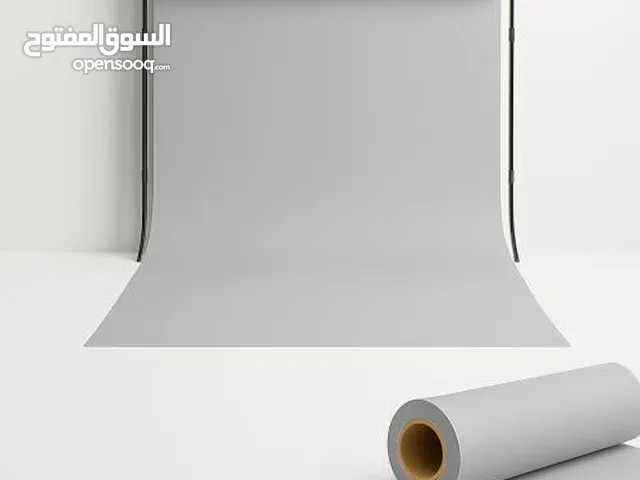خلفية تصوير ورقية + ستاند