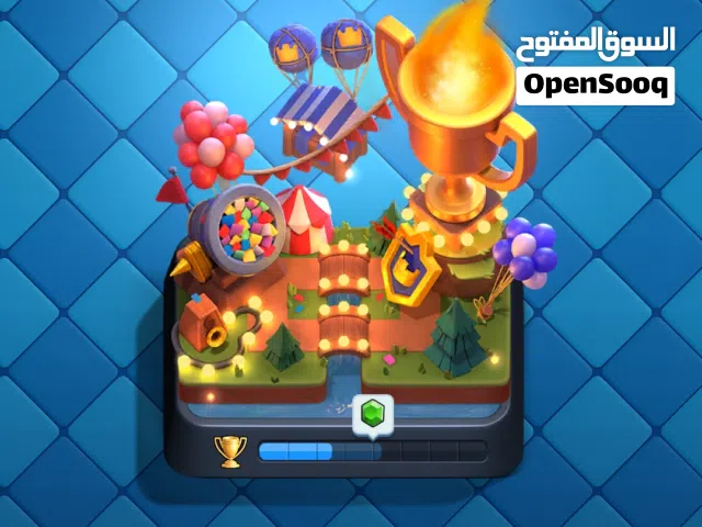 حساب كلاش رويال بس كل البطاقات للبيع بسعر مناسب