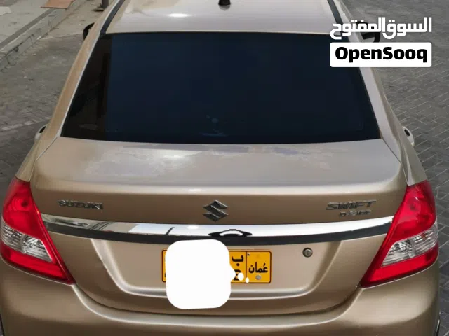 Used 2013 Suzuki Swift Sport Sedan with Sunroof and Leather Interior in Gold