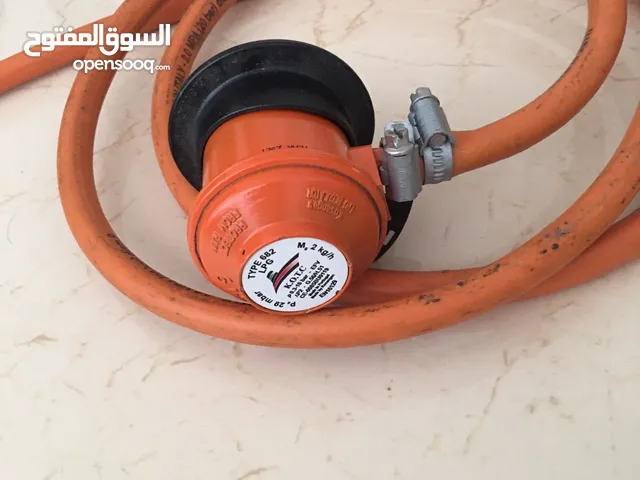 ساعة غاز مع هوز