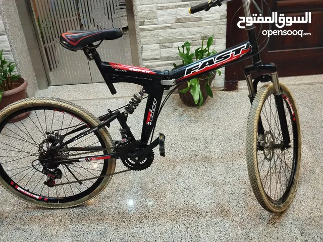 دراجة هوائية جنط 26 fast mobile machinery sl-770 بركات شغالة جنزير شغال مع قفل بحالة ممتازة