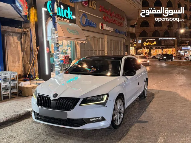 سكودا سوبير بانوراما فل الفل 2017 ترخيص 2016 ماطور 2000 ديزل 190 حصان اوتماتيك السيارة دهان شركة