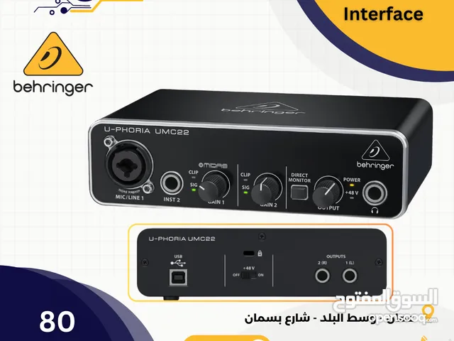 Behringer U-Phoria UMC22 USB Audio Interface