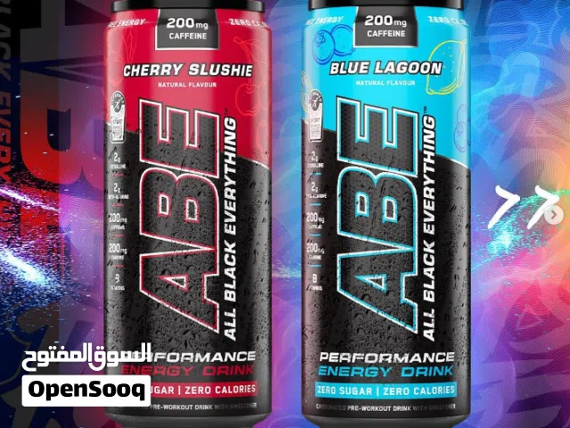 ABE - Performance Pre Workout Cans مشروب الطاقة الفوار من ابلايد نيوترشن لتعزيز الأداء