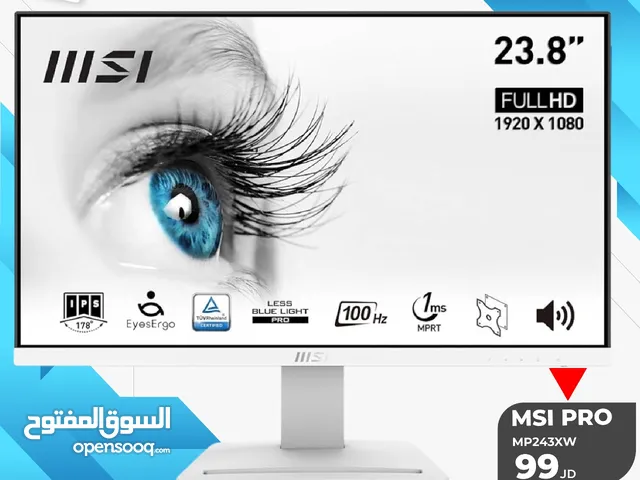23.8" MSI monitors for sale  in Amman