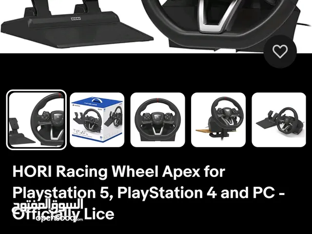 Sony wheel steering,pads and stand