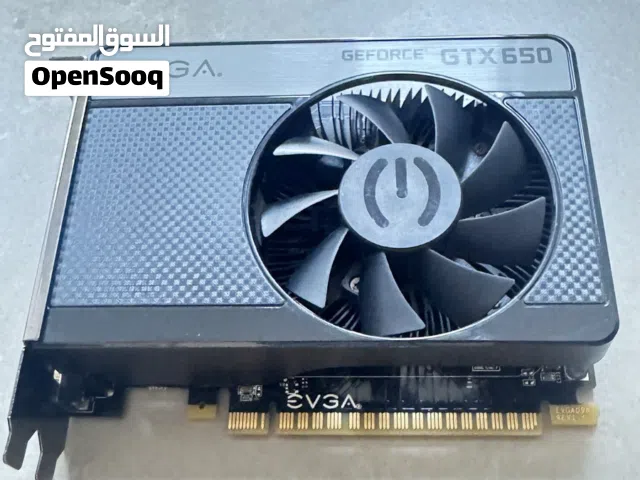Nvidia GeForce GTX 650 1gb Gaming graphics card