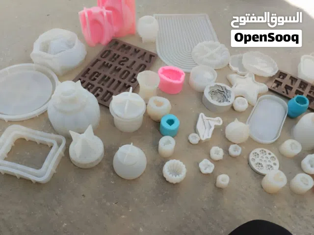 قوالب سيلكون لصب الجبص والريزن