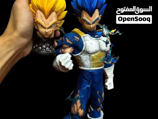 مجسم لشخصية فيجيتا (Vegeta) من سلسلة الأنمي  الشهير دراغون بول DragonBall ارتفاع المنتج حوالي 45 سم