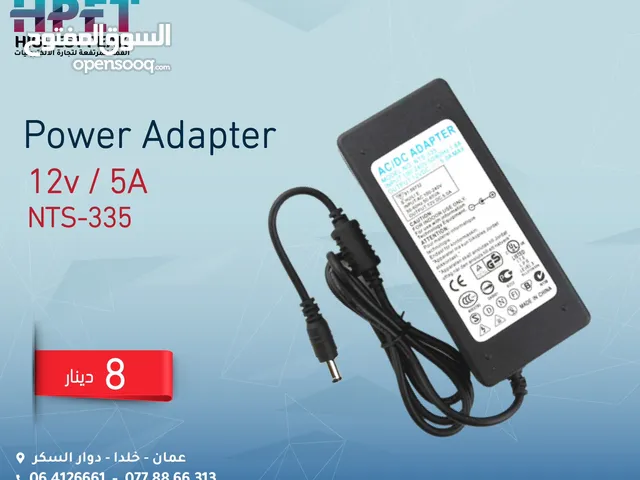 Power Adapter محول  12v / 5A  NTS-335