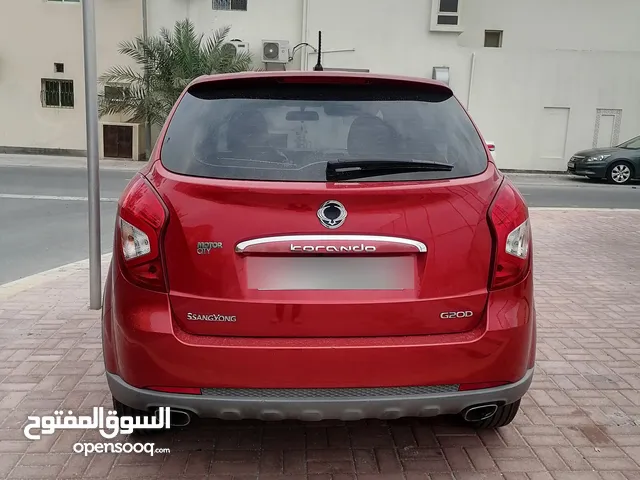 كوراندو موديل 2015.ماشي 190 مسجل مبيم إلى شهر 7.مكينه وقير مضبوط