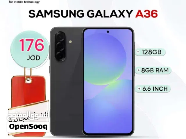 Samsung Galaxy A36 5G الجديد سامسونج  3 6 a 36 ايه galaxy  samsung اقل سعر في المملكة كفالة